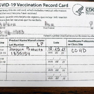 Philadelphia CBP Intercepts Fake COVID Vax Card – One of 30K Seized Nationally