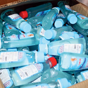 FDA: counterfeit sanitizer in Taloja factory; Stocks worth Rs 18 lakh confiscated