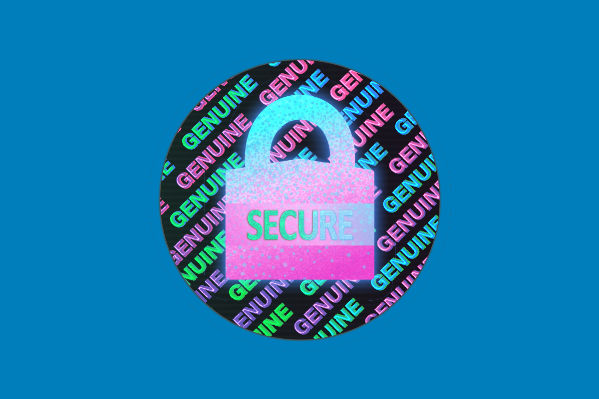 Holographic security stickers—a new way of...