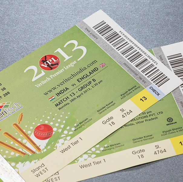 Entry Tickets / Event Passes