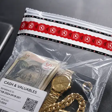 Cash and valuables